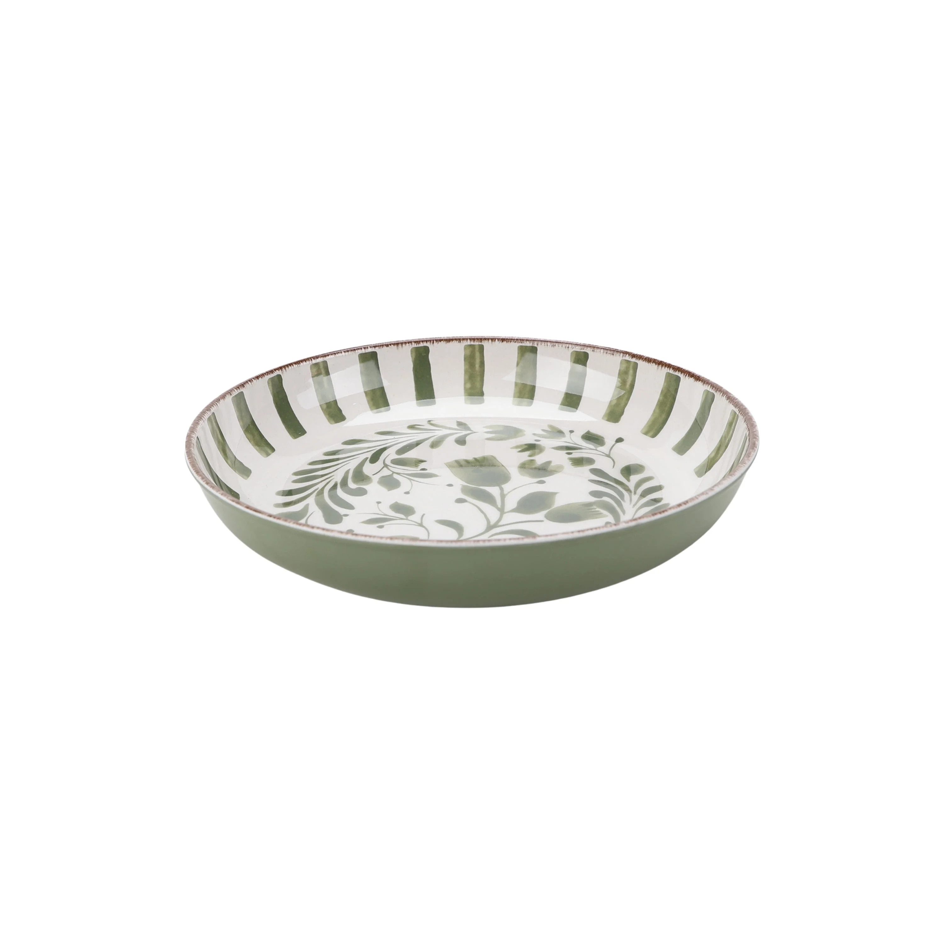 Better Homes & Gardens Bamboo Melamine Dinner Bowl, Green | Walmart (US)