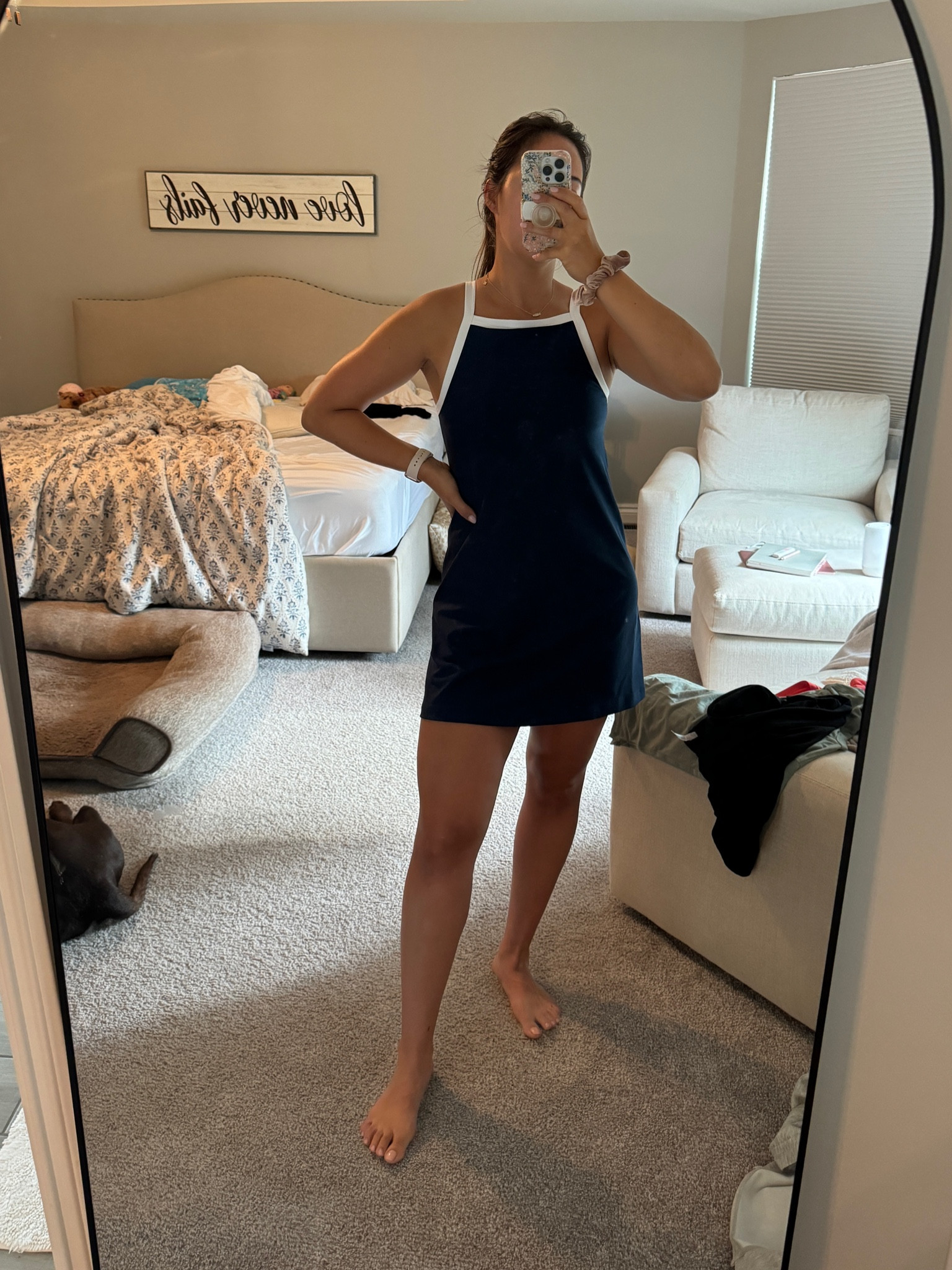 Loooove the fit of this athletic dress and the blue is perfect for July 4th❤️💙

#LTKFindsUnder100 #LTKActive #LTKMidsize