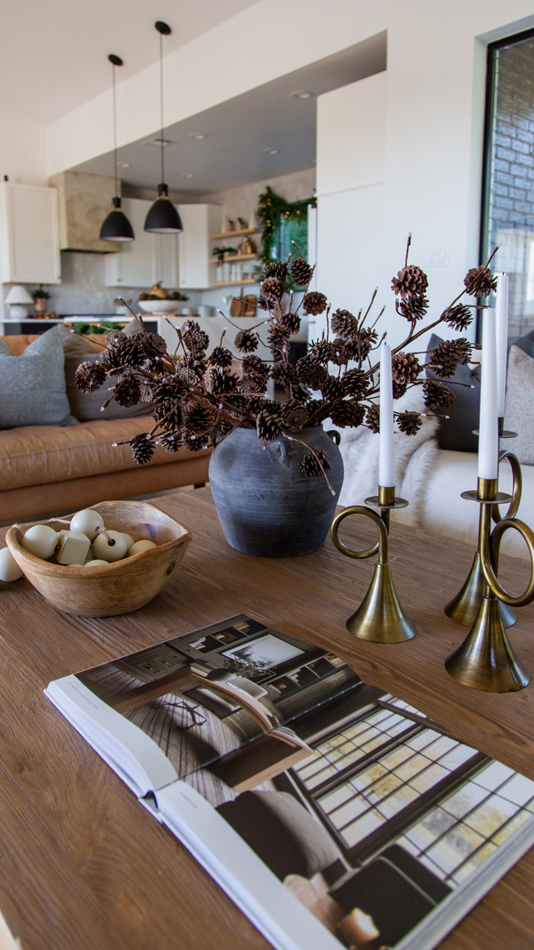 These oversized lighted pinecone stems from Grandin Road might be my favorite new…