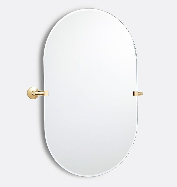 Eastmoreland Frameless Pill Pivot Mirror | Rejuvenation