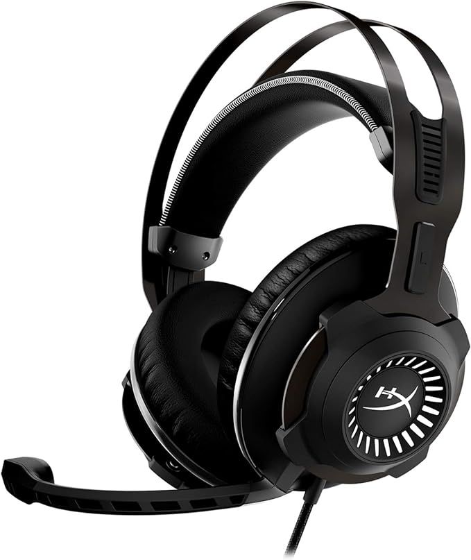 HyperX Cloud Revolver - Gaming Headset with HyperX 7.1 Surround Sound, Signature Memory Foam, Pre... | Amazon (US)