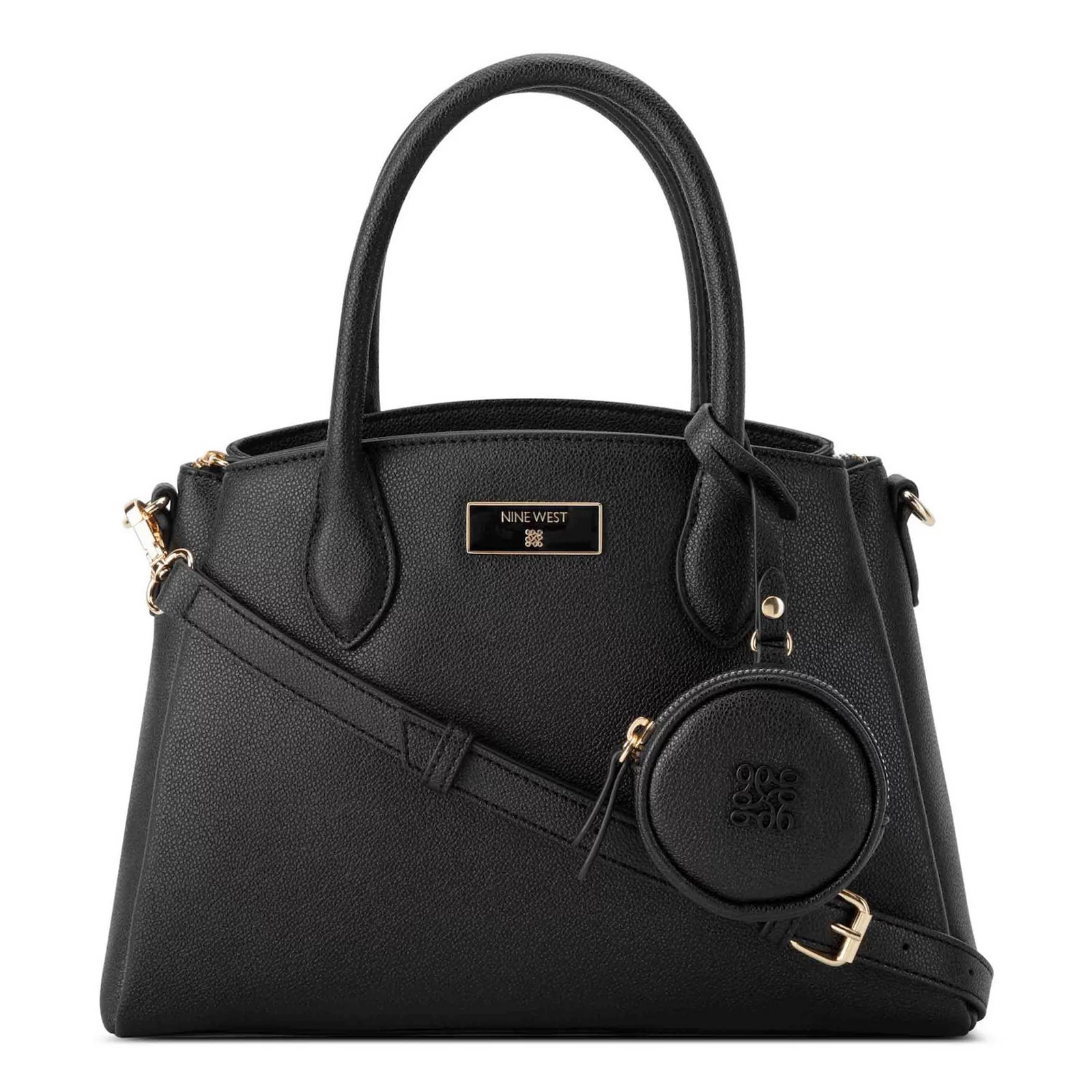 Nine West Mary Satchel Bag, Black | Kohl's