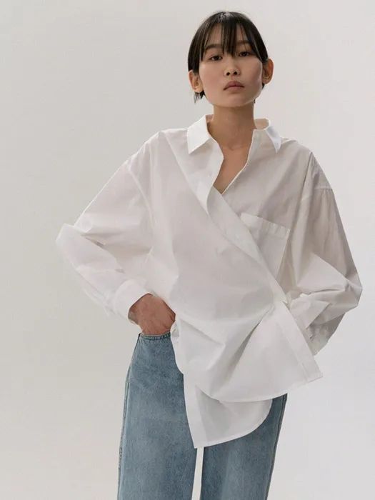 Box Shirt White | W Concept (US)