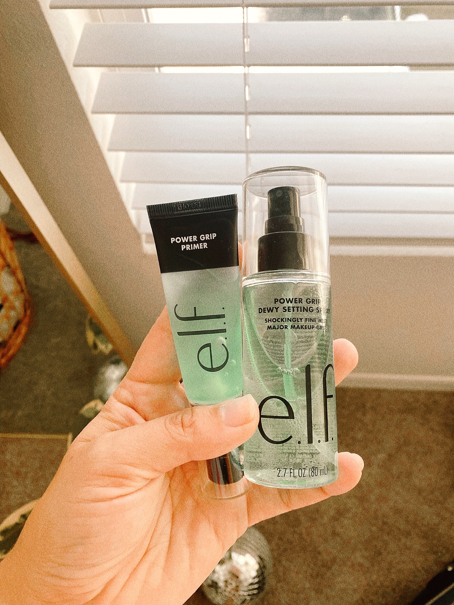 Okay, if you’re dealing with Florida humidity or getting ready for a cruise… this e.l.f. Power Grip duo is a total game changer.  The primer keeps your makeup in place ALL day (even when you’re melting in the sun), and the setting spray? Basically locks it down until you’re ready to wash it off. 😂 These have been my go‑to for park days and summer trips, and I can’t recommend them enough! ☀️🚢 #elfpowergrip #disneymakeup #cruisemakeup #longwearmakeup

#LTKTravel #LTKSeasonal #LTKBeauty