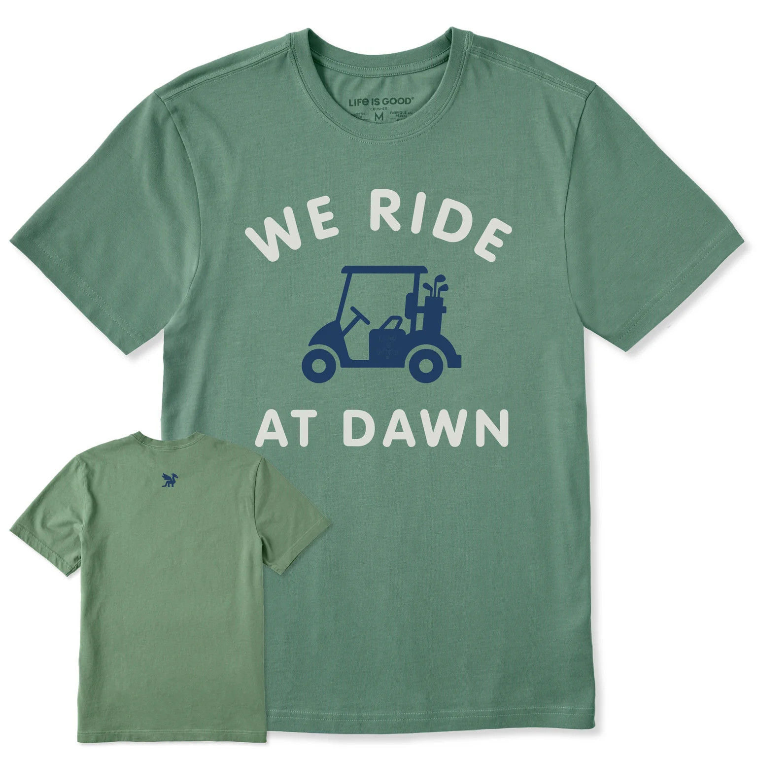 Men's Bert's Ride at Dawn Short Sleeve Crusher Tee | Life is Good