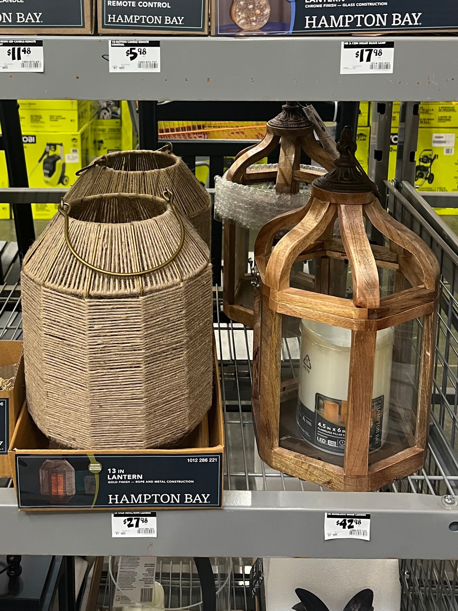 Home Depot has the cutest outdoor lanterns right now!

#LTKHome #LTKSeasonal