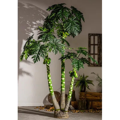 Super Large Artificial Tree Melon Fake Tree Green Plant Potting Room | Wayfair North America
