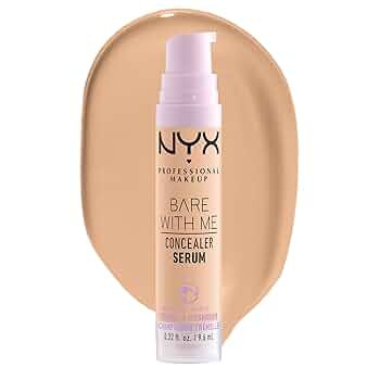 NYX PROFESSIONAL MAKEUP, Bare With Me, Concealer serum, 24HR Hydratation, Vegan Formula - 04 Beig... | Amazon (CA)