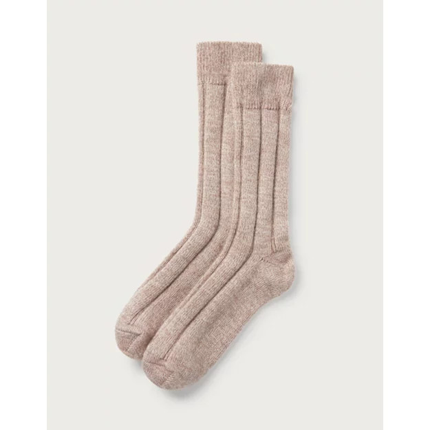 Variegated Ribbed Boot Socks | The White Company UK & ROW