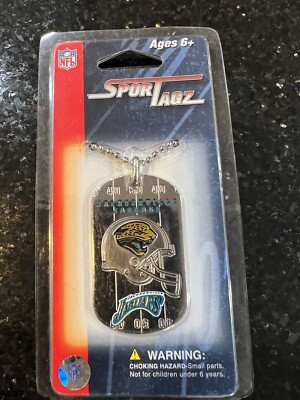 Jacksonville Jaguars Thick Metal NFL team logo dogtag Necklace foco | eBay US
