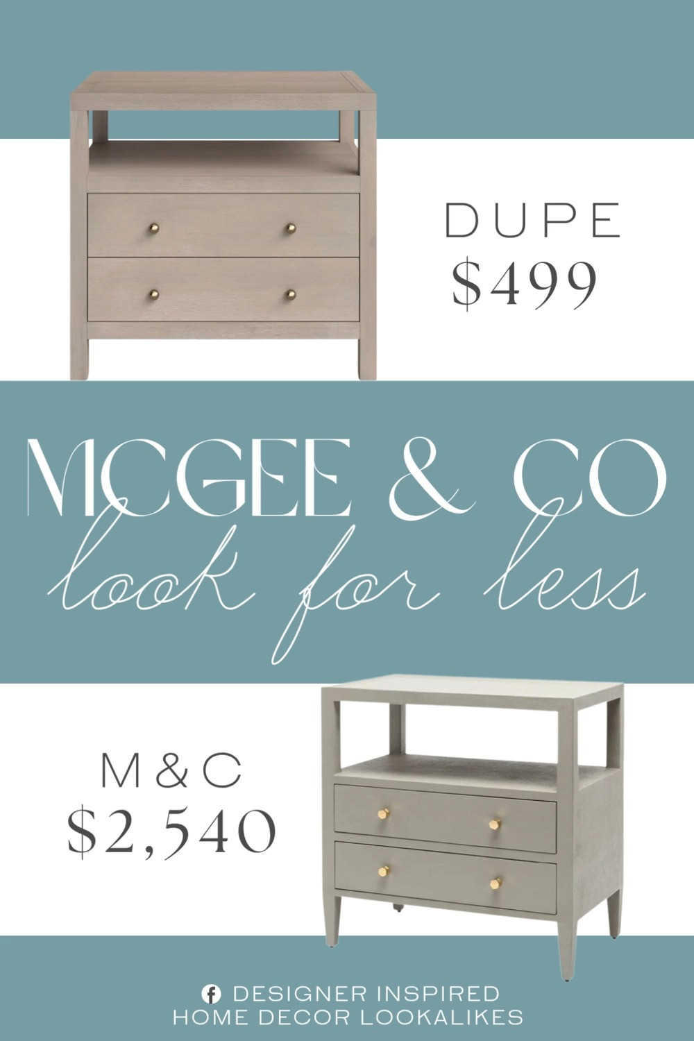 Inspired by McGee & Co Double Nightstand. Modern Minimalist Nightstand. Contemporary Bedside Table. Classic Modern Bedroom Storage. 2-Drawer Nightstand. Bedside Table with Drawers. Sleek Modern Nightstand. 

Home more affordable option find copy cat similar look for less budget friendly affordable cheap cheaper beautiful pretty. Clearance sale coupon code discount code promo code luxury lookalike look a like Inspo inspiration inspired by idea ideas Love like these? I share multiple every day in my FB group.
#mcgeeandcoinspired #nightstand #bedsidetable #bedroomstorage #bedroominspo #furniturefinds #homeessentials #bedroomdecor 

 #LTKHome