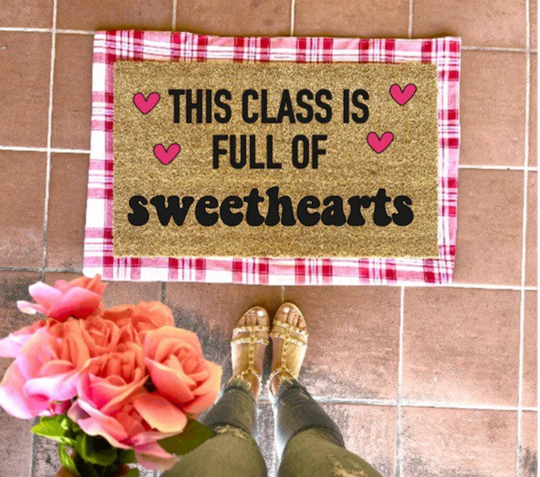 This Class is Full of Sweethearts Doormat Teacher Gifts - Etsy | Etsy (US)