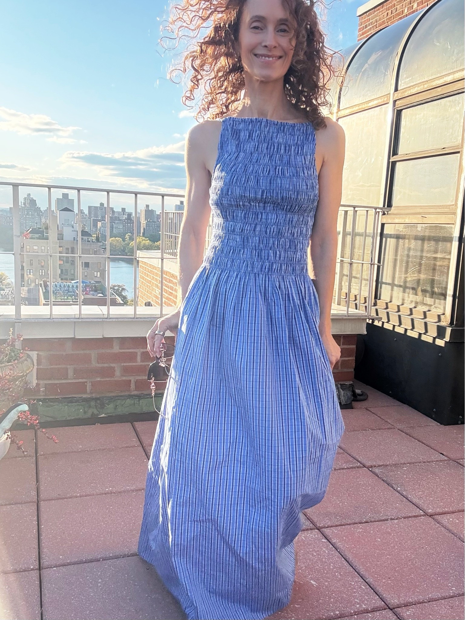 Blue dress summer, this royal blue is a very faltering shade.
#europeaninnewyork

#LTKootd #LTKSeasonal