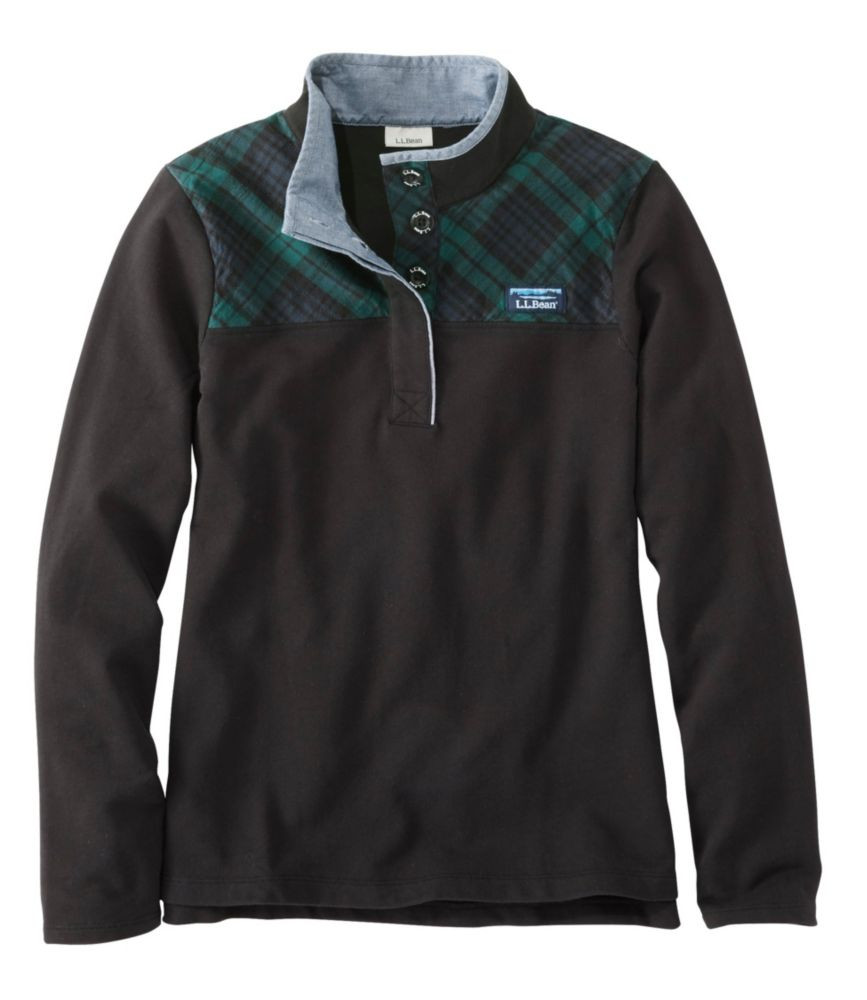 Soft Cotton Rugby, Flannel-Trimmed | L.L. Bean