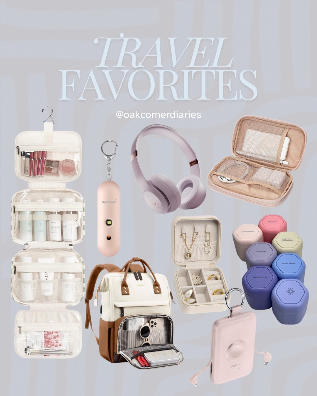 Whether you're jet-setting, road-tripping, or heading home for the holidays—these are the must-haves that never leave my carry-on.

Linked everything I swear by for stress-free (and stylish) travel.
Tap to shop + save for your next adventure!

#LTKtravel #TravelEssentials #PackingList #AirportStyle #CarryOnMustHaves #TravelFavorites #WanderlustReady #LTKfinds #LTKunder50 #VacationPrep

#LTKTravel #LTKSaleAlert #LTKFindsUnder50