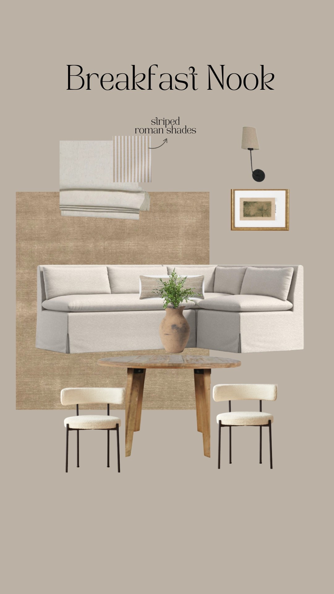 Breakfast nook inspo! Things I’ve ordered for our banquette 🤍

#LTKFindsUnder50 #LTKFindsUnder100 #LTKHome