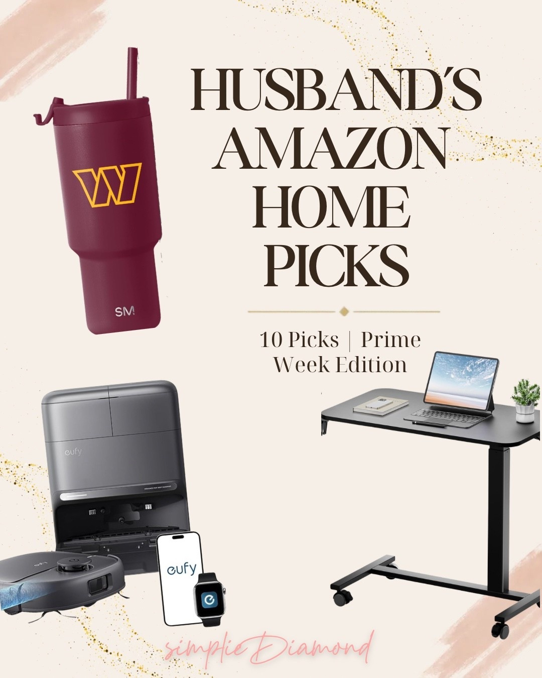 My husband’s Amazon home favorites 👀🏠

I asked my husband to choose 10 things in our home that he genuinely loves and these made the list! From the robot vacuum to the floor lights he turns orange for his at-home “OrangeTheory,” his picks are practical, useful and a little unexpected.

Shop all 10 picks here and save them for Prime Week! 🛒✨

#LTKHome #LTKFindsUnder100 #AmazonHomeFinds #PrimeWeek #HusbandApproved

Commissionable links

#LTKHome