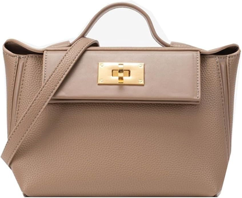 Women's Crossbody Handbags Satchel with Detachable Strap Ladies Designer Leather Top Handle Shoul... | Amazon (US)