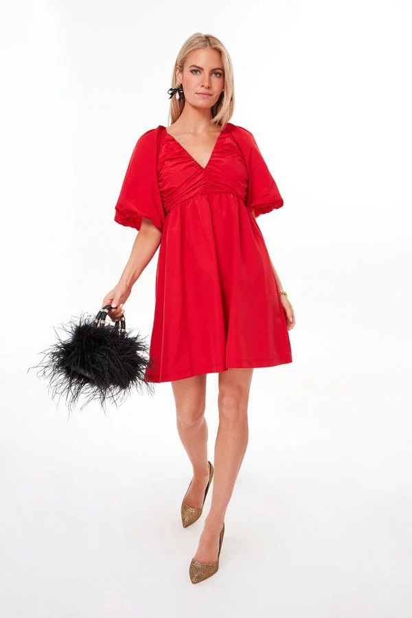 Red Courtney Mini Dress | Tuckernuck (US)
