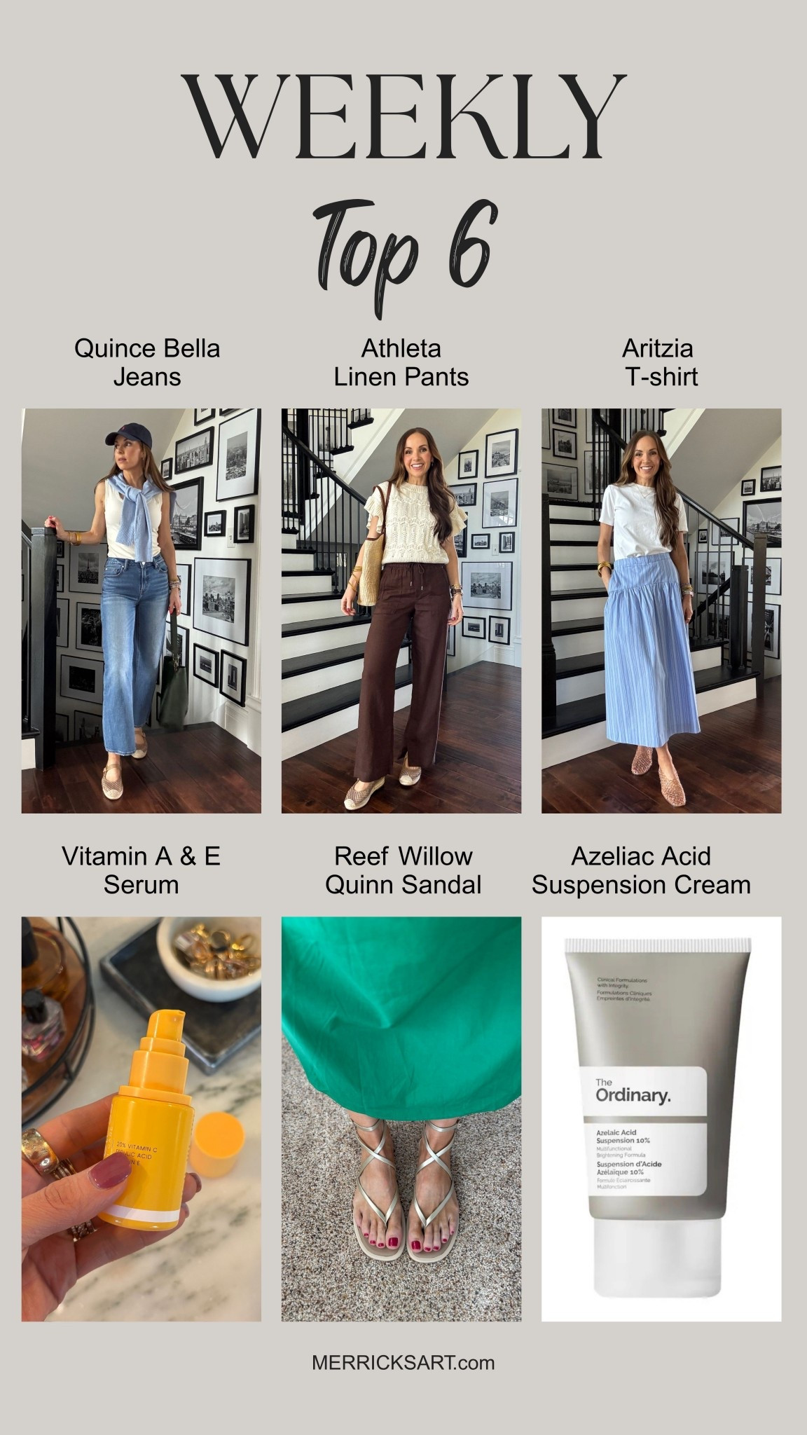 Weekly top 6! Follower favorites from this week. Did you grab any of these items this week?

#LTKgrwm #LTKBeauty