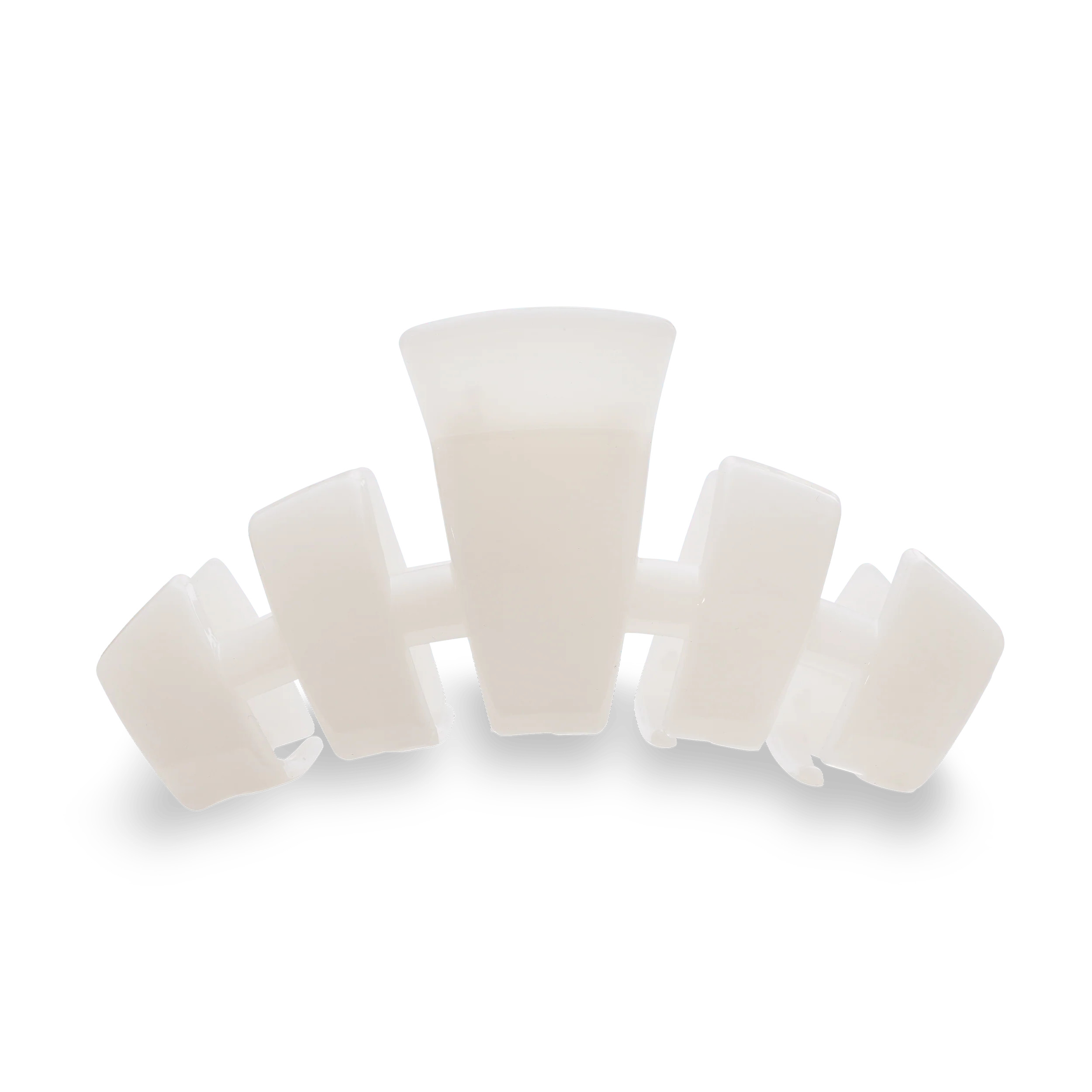 Classic Coconut White Large Claw Hair Clip | TELETIES