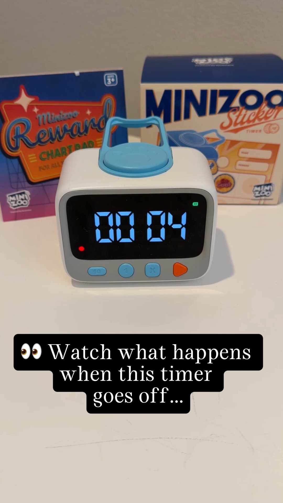 Comment TIMER and I’ll DM you the link! 💛

I wasn’t sure how my daughter would feel about using a timer… but the sticker reward at the end completely changed the game. 😍

We’ve been using the Minizoo Sticker Timer for:
✨ Coloring and learning activities
✨ Cleaning up toys
✨ Independent play
✨ Daily routines and transitions

What I love most is that kids can actually SEE the time counting down, and when they’re finished, they get a fun sticker to celebrate their effort. 🎉

The timer comes with:
⭐ A visual countdown timer
⭐ 200 reward stickers
⭐ Reward charts to track progress
⭐ Easy-to-use controls for little hands

Such a fun way to encourage independence and make everyday tasks feel a little more exciting!

Have you ever used a visual timer with your child? 👇

#LTKmomlife #LTKKids #LTKHome