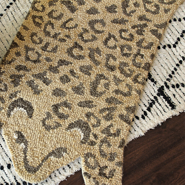 Hand Tufted Wool Animal Shaped Rug | Babylist