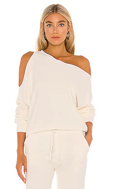 Lanston One Shoulder Pullover in Winter from Revolve.com | Revolve Clothing (Global)