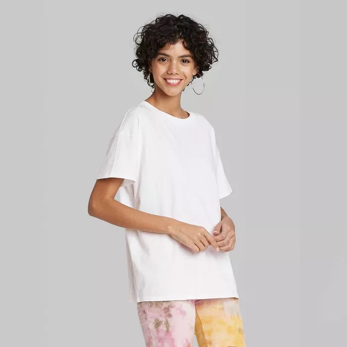 Women's Short Sleeve Oversized T-Shirt - Wild Fable™ | Target