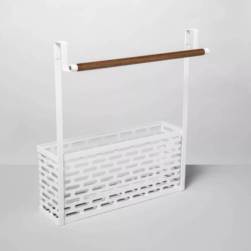 Punched Metal Over The Door Organizer White - Brightroom™ | Target