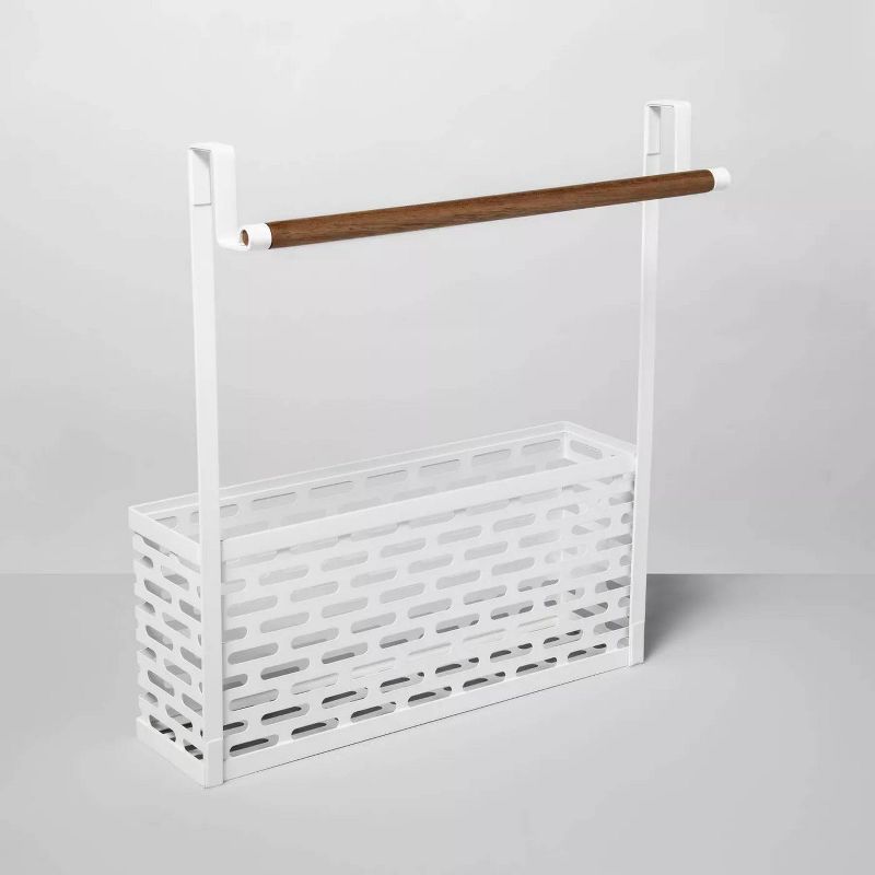 Punched Metal Over The Door Organizer White - Brightroom&#8482; | Target