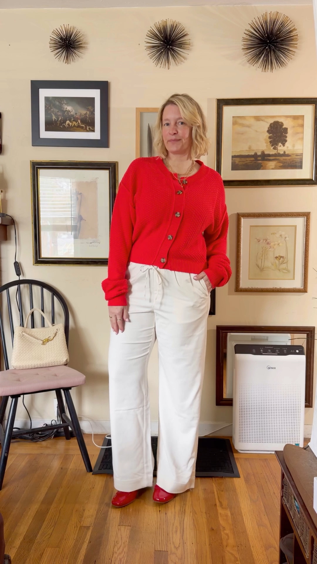 Loving a cute red and white moment. The pants come in tall sizes 

top large 
pants large tall
shoes 8.5



#LTKTall #LTKOver40 #LTKMidsize