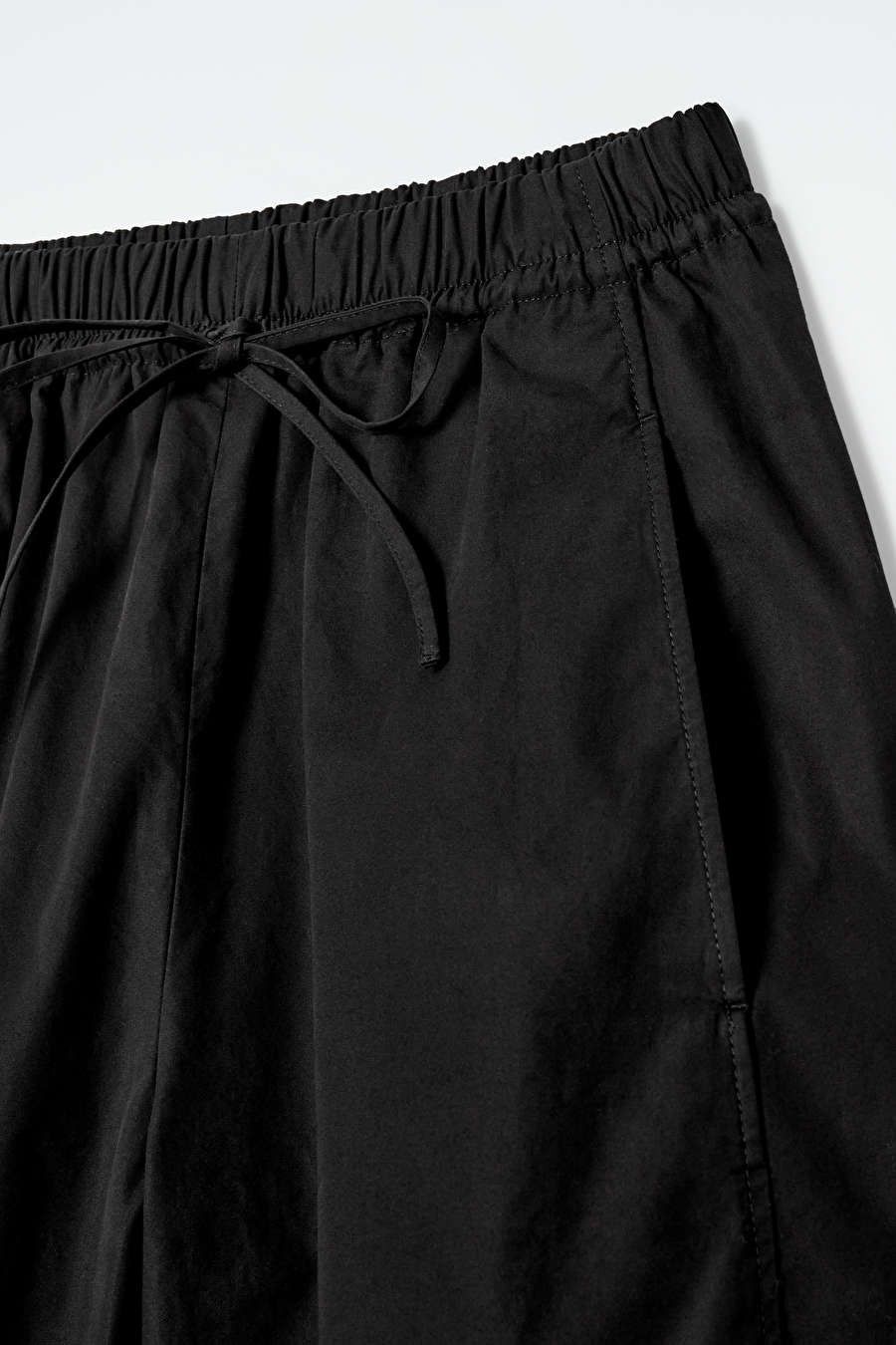 ELASTICATED BARREL-LEG TROUSERS | COS UK