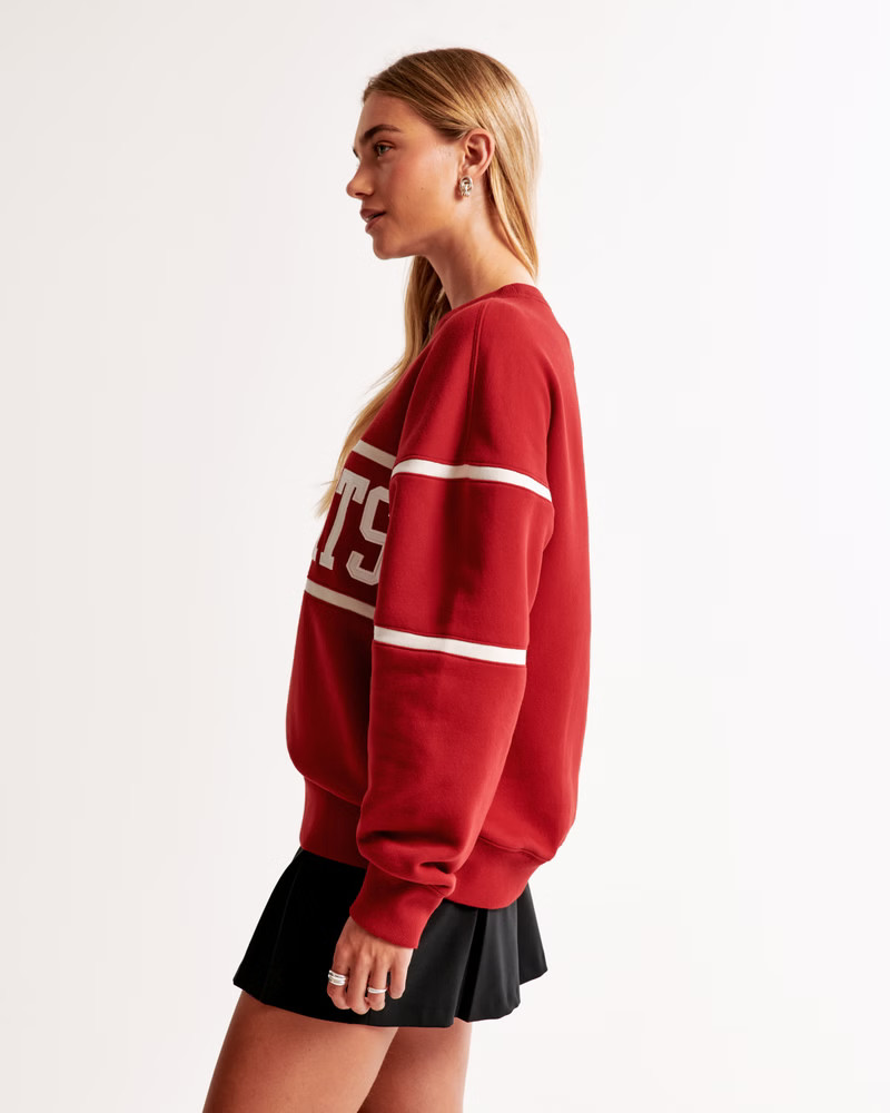 Women's Go Team Vintage Sunday Crew | Women's Tops | Abercrombie.com | Abercrombie & Fitch (US)