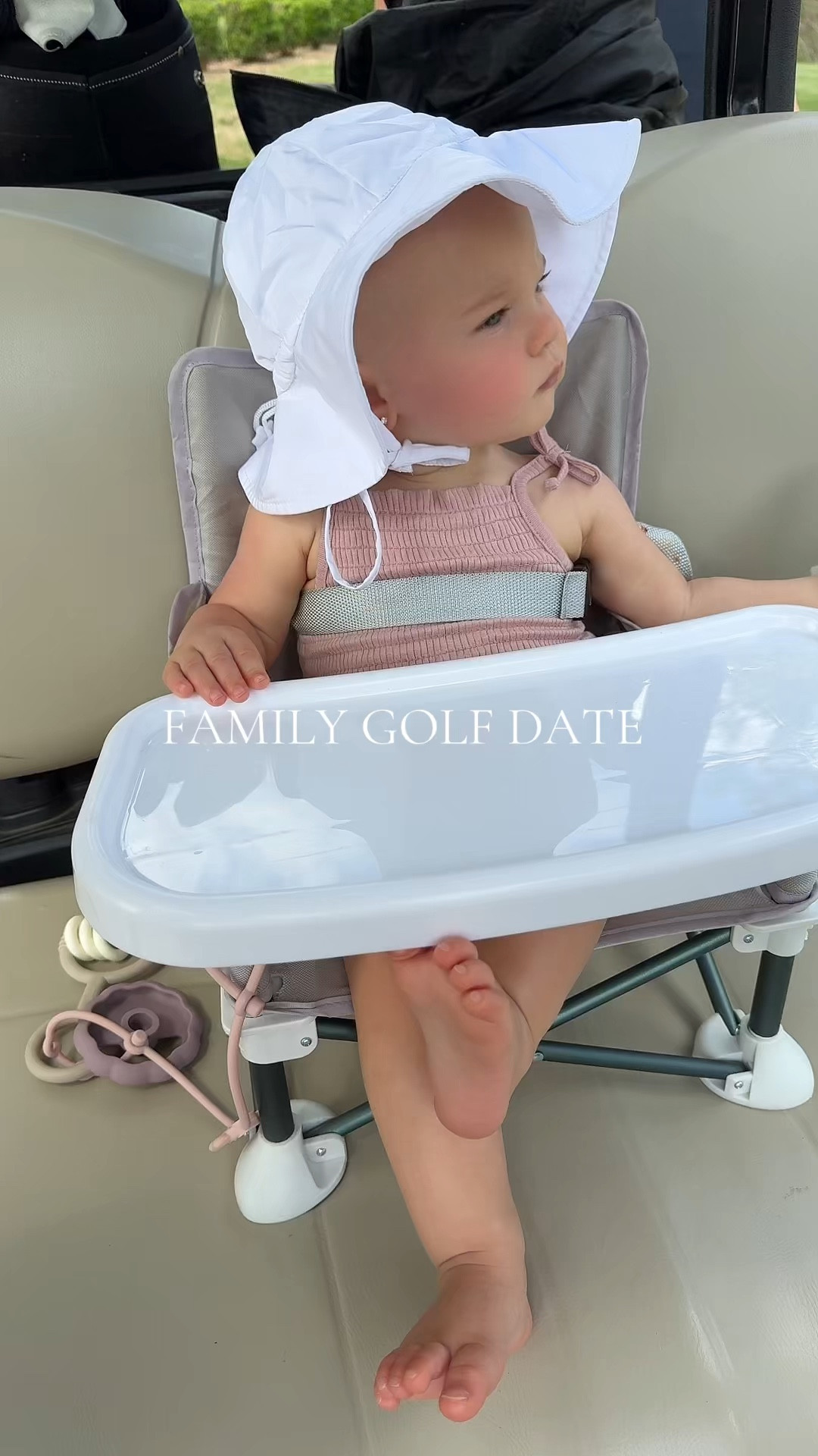 On the go high chair