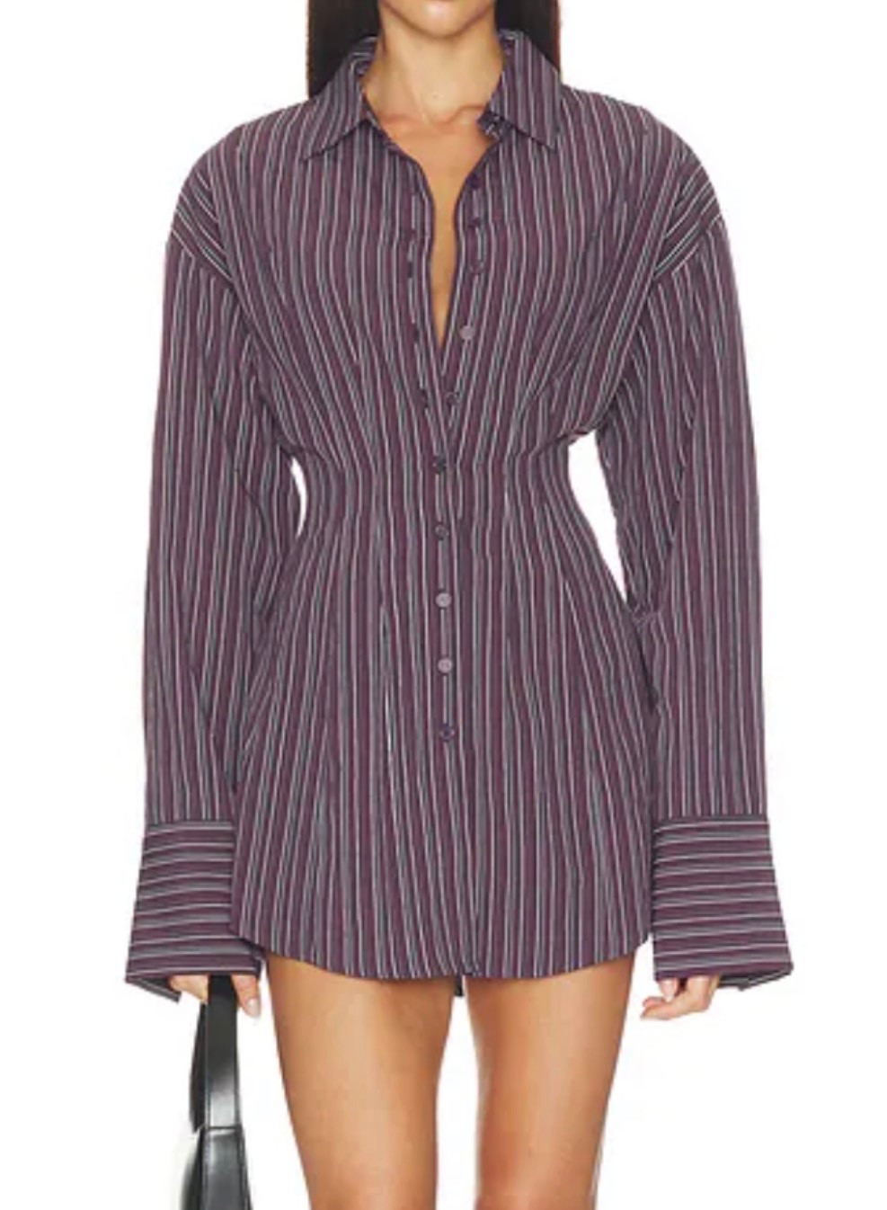 Stripe dress
Shirt dress