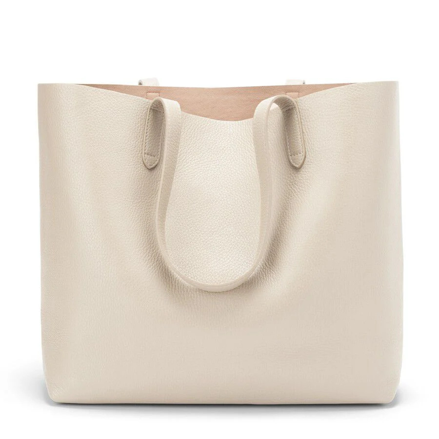 Classic Structured Leather Tote | Cuyana
