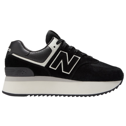 New Balance Womens New Balance 574 Stacked - Womens Running Shoes Black Size 07.0 | Foot Locker (US)