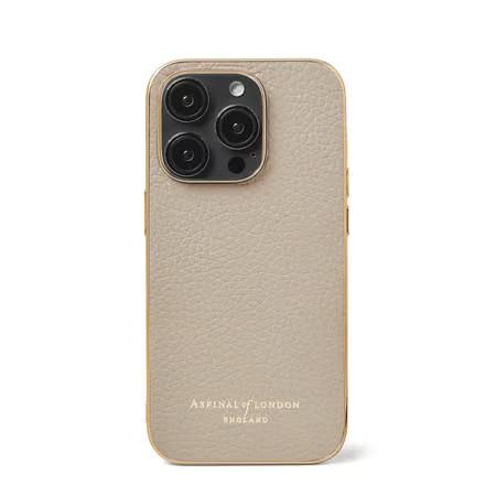 iPhone 14 Pro Case
        Dove Grey Pebble | Aspinal of London