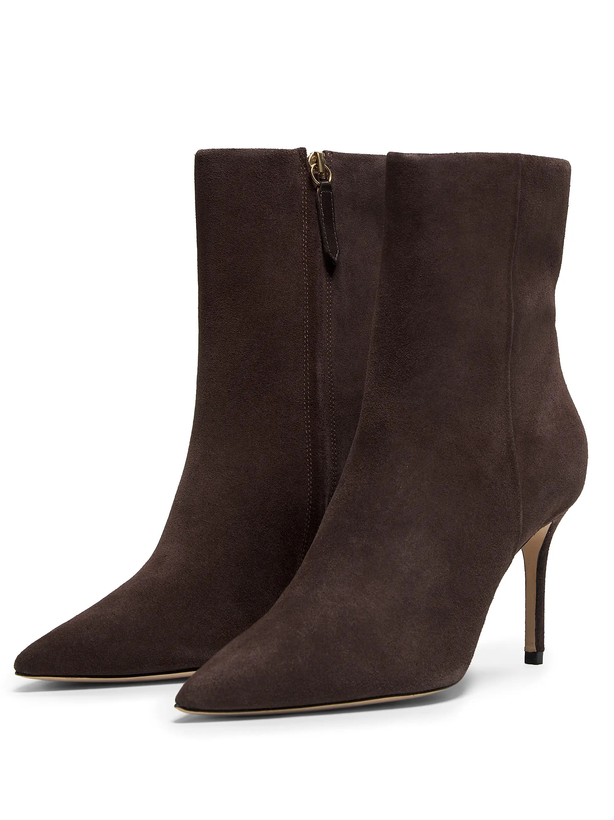 85MM Suede Stiletto Booties | Saks Fifth Avenue