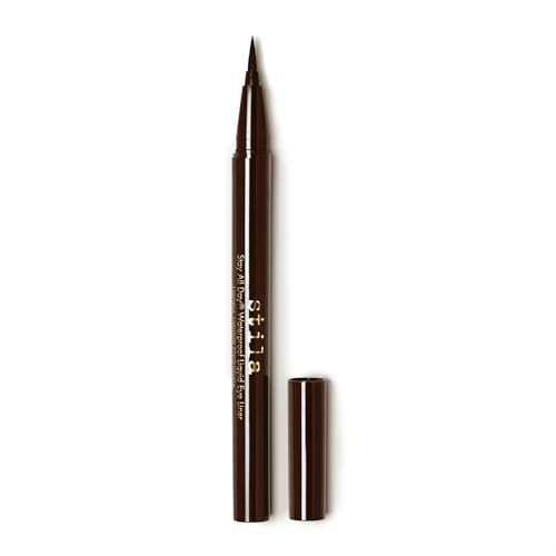 Stila Stay All Day Waterproof Liquid Eye Liner, Dark Brown, 1 Count (Pack of 1) | Amazon (US)
