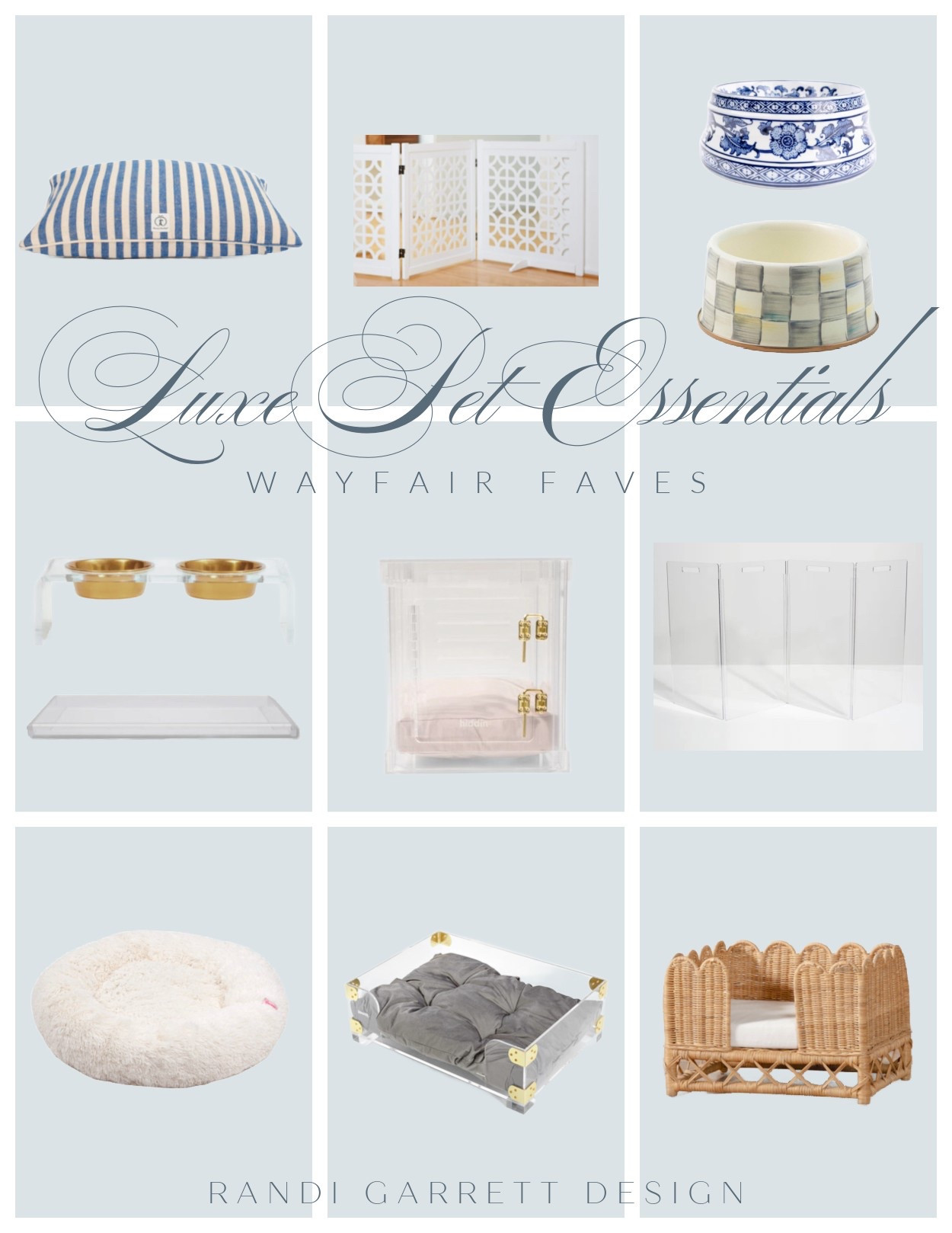 Say hello to acrylic feeders, glam gates, and rolling gold toy baskets—all from @Wayfair, all drool-worthy. #wayfair #wayfairpartner


#LTKStyleTip #LTKPets #LTKHome