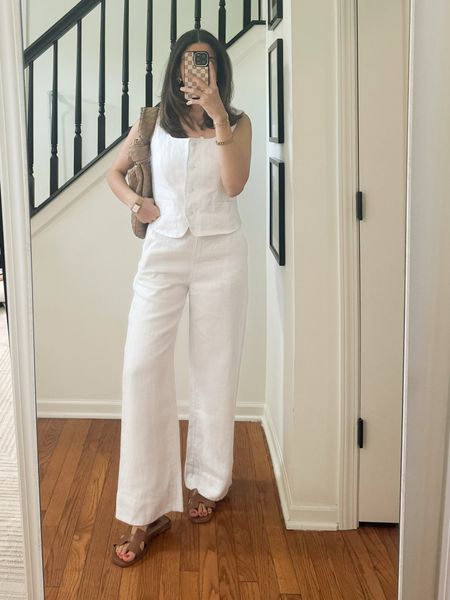 How to style a linen vest
Vest size small
Pants are tts (size small)
I love these pants! They’re so chic!!
Linen matching set linen outfit 

#LTKFindsUnder100 #LTKSeasonal #LTKFindsUnder50