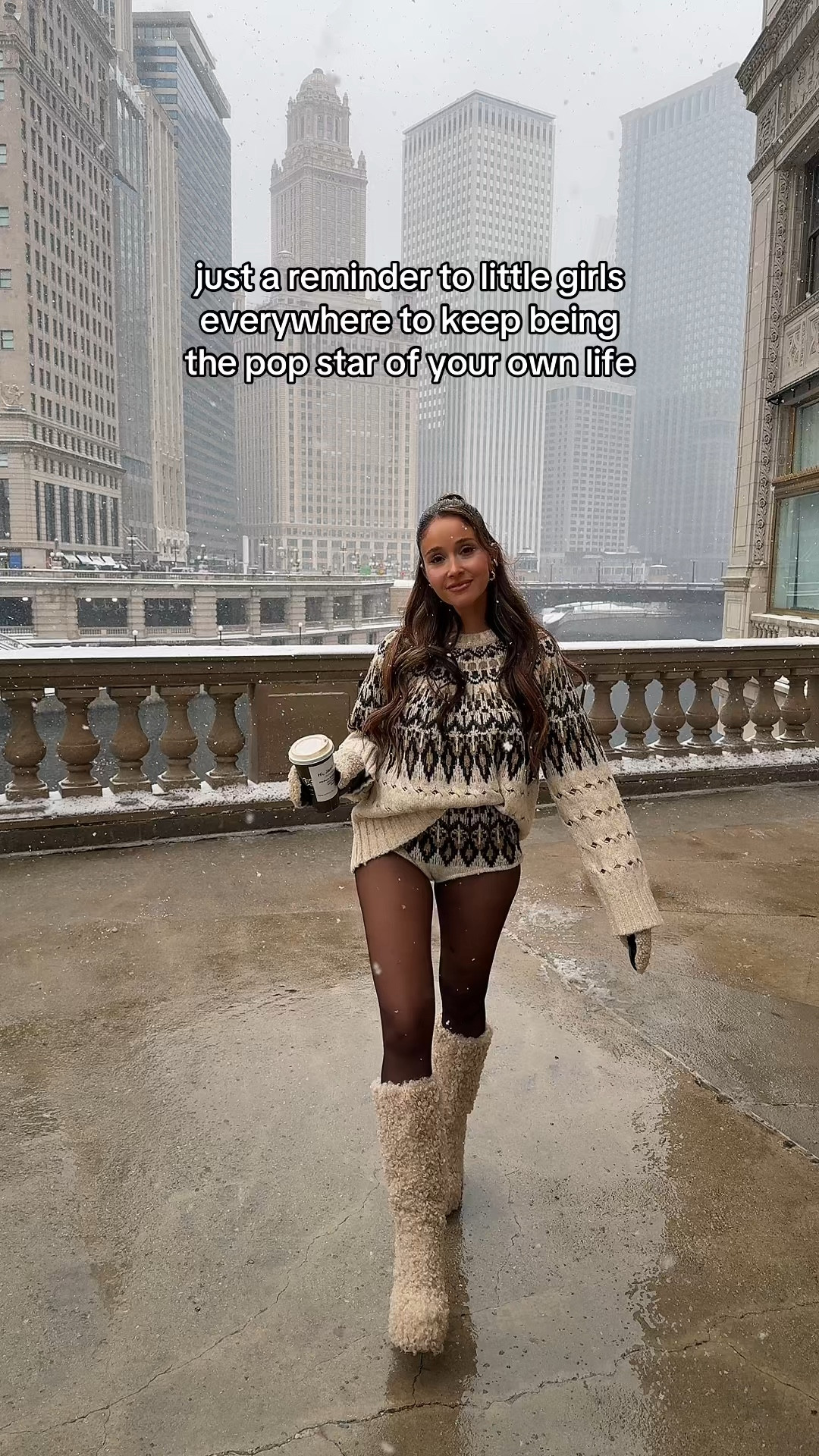the way i can barely open my eyes in this snow storm lmao 🥲 wearing steve madden sweater set, zemeta shearling boots, ow collection blue faux fur coat, hunter rain boots, gogo sweaters chunky knit, amazon bodysuit 

#LTKFindsUnder100 #LTKStyleTip #LTKWatchNow
