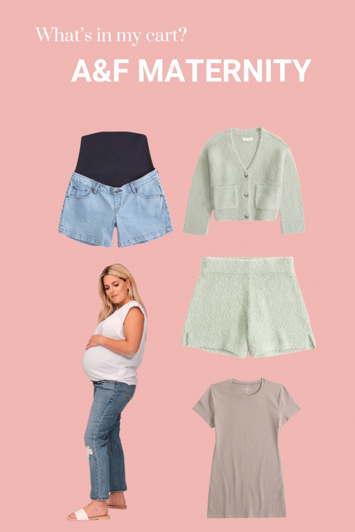 I can’t wait to get these Abercrombie maternity clothes and post partum lounge wear. I bought my pre-pregnancy size for the pregnancy jeans and shorts 

#abercrombiefinds #AFmaternity #AFsale #abercrombiematernity #maternityjeans #maternityclothes #postpartumclothes

#LTKFindsUnder100 #LTKBump #LTKxAF