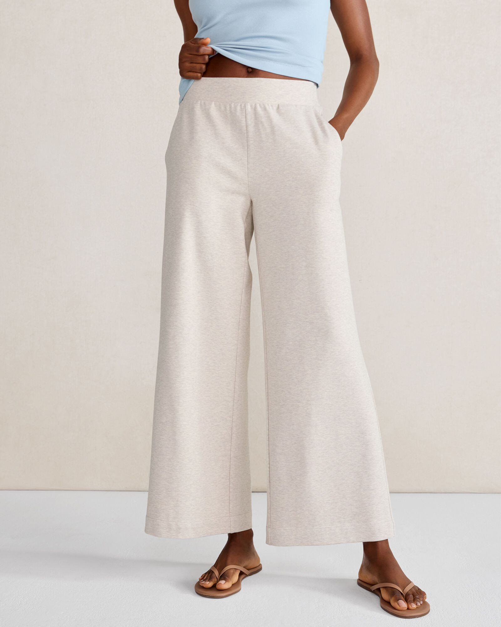 Polished Lounge Wide-Leg Pants | Haven Well Within