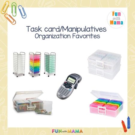 Here is my favorite way to organize task cards, manipulatives, and sensory bin figures.

#LTKfamily #LTKkids