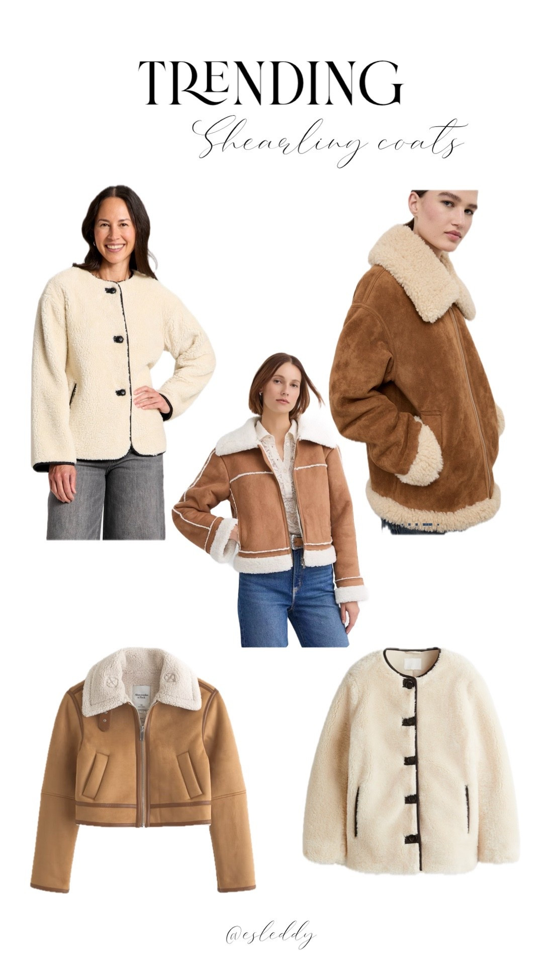 I’ve been wearing my H&M shearling coat nonstop since I got it. Here are a few great options 🧥 

#LTKTravel #LTKPetite #LTKFindsUnder100