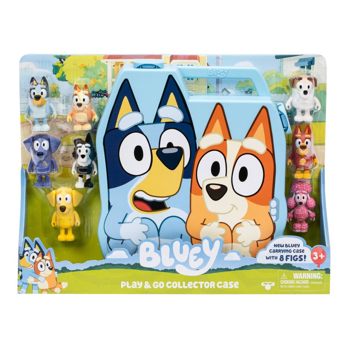 Bluey Play & Go Collector Case with Figures | Target