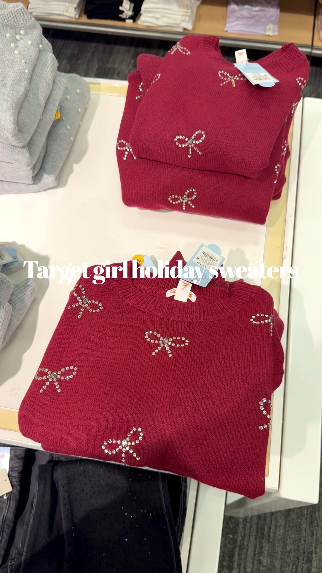 The cutest Christmas sweaters for girls at target! We grabbed the gray one with pearls😍

Target, target girls, target sale, Christmas outfits, holiday outfits, girls Christmas outfits 

#LTKHoliday #LTKKids #LTKCyberWeek